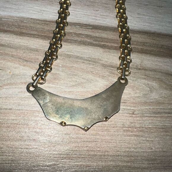 Vintage Necklace Women’s Elephant Panther Statement Necklace 1980s Y2K Chunky - Picture 6 of 6